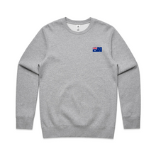 Australian Embroidered Flag Crewneck Jumper