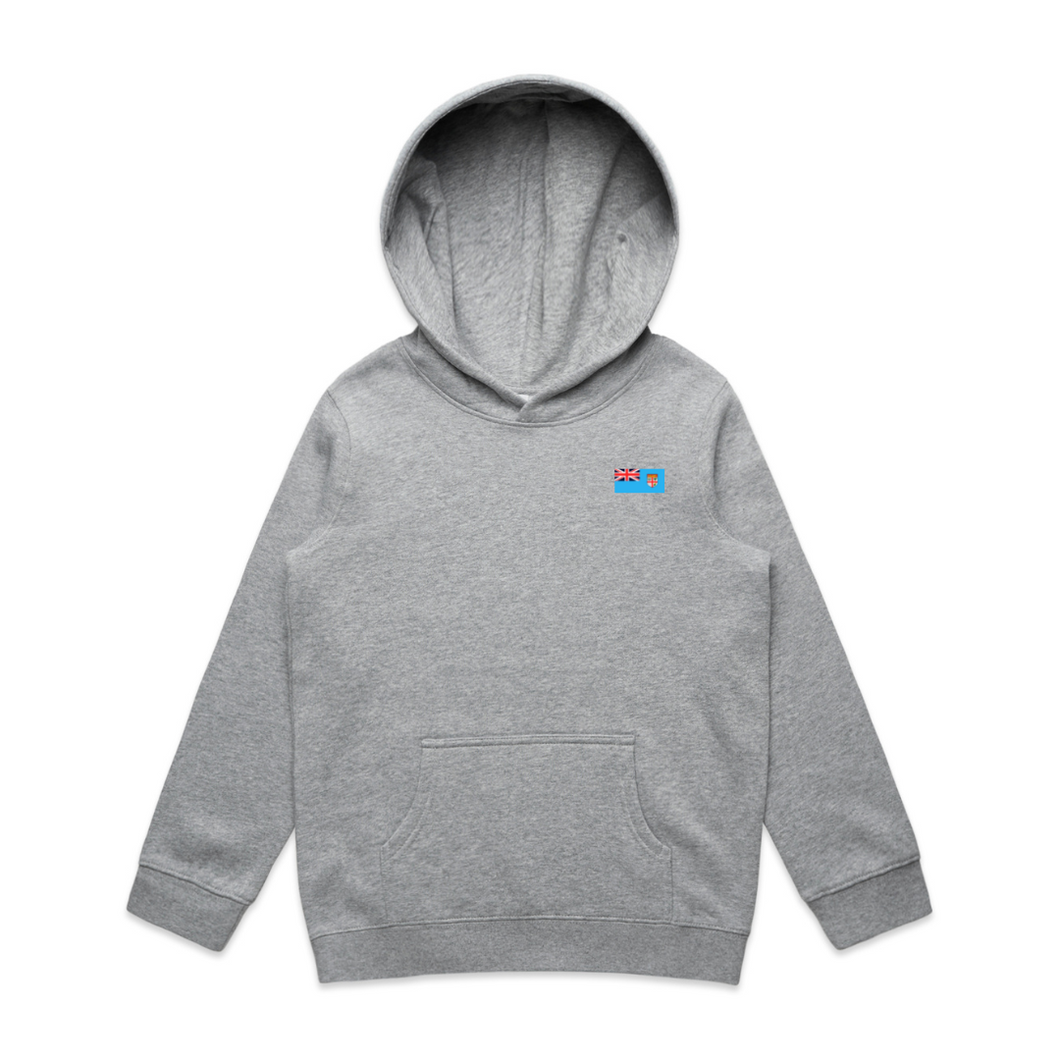Fiji Flag Kids Hood Jumper