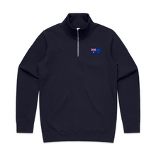 Australian Embroidered Flag Zip Jumper