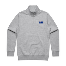 Australian Embroidered Flag Zip Jumper