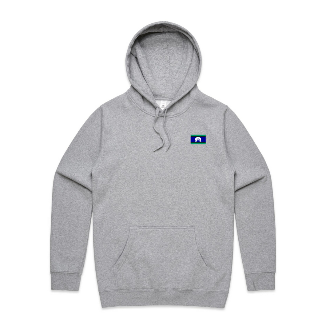 Torres Strait Islander Embroidered Flag Hoodie 4XL-5XL