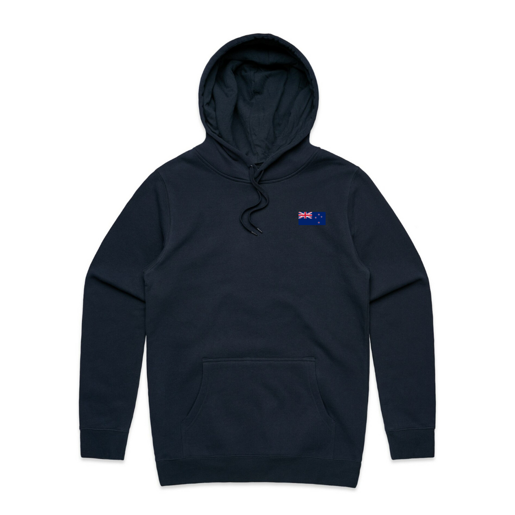 New Zealand Embroidered Flag Hoodie (4XL-5XL)