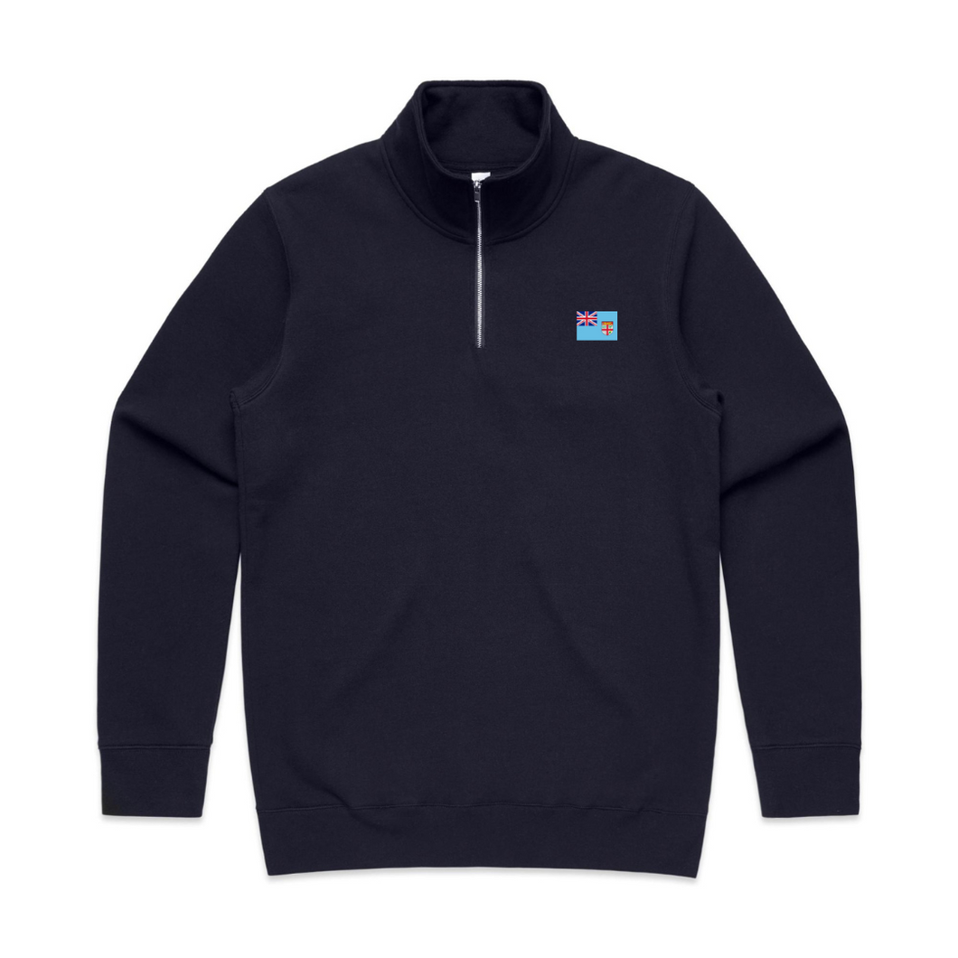 Fiji Flag Zip Jumper