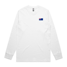 Australian Embroidered Flag Longsleeve Shirt