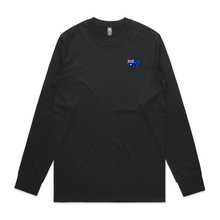 Australian Embroidered Flag Longsleeve Shirt