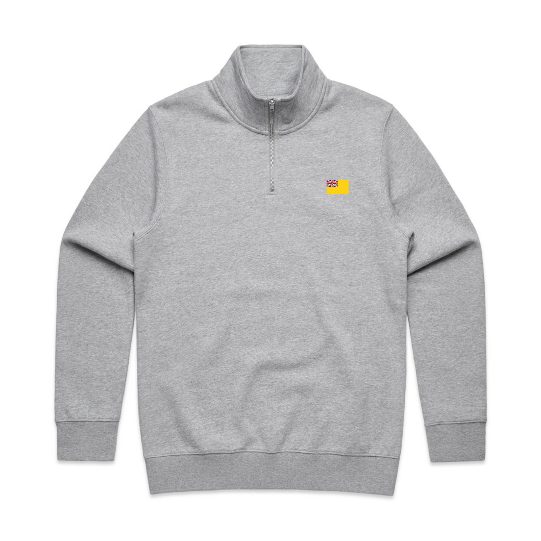Niue Flag Zip Jumper