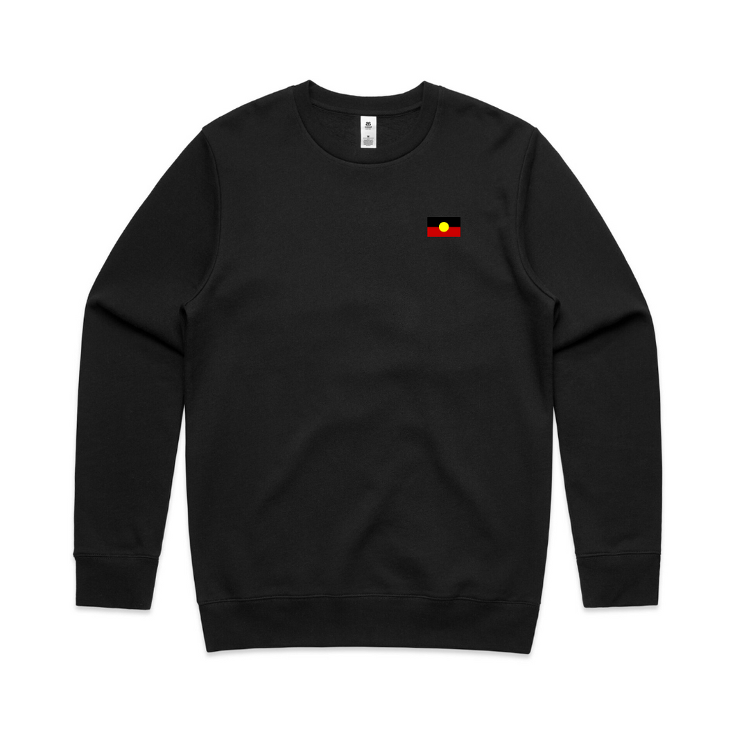 Aboriginal Flag Crewneck Jumper (First Nations)