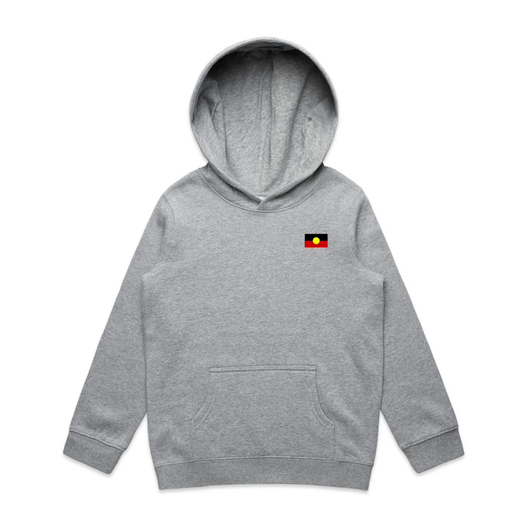 Aboriginal Flag Kids Hood Jumper (First Nations)