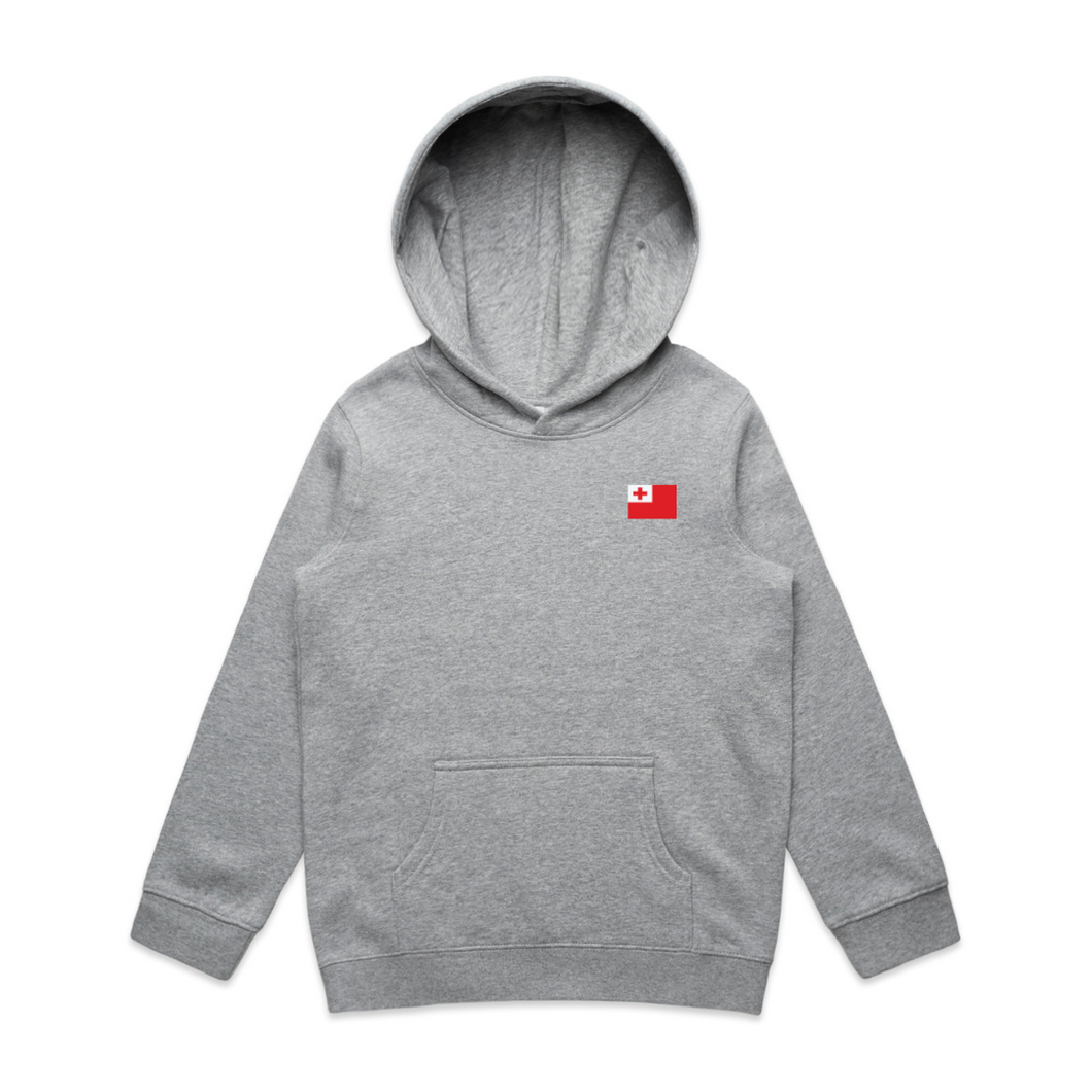 Tonga Flag Kids Hood Jumper