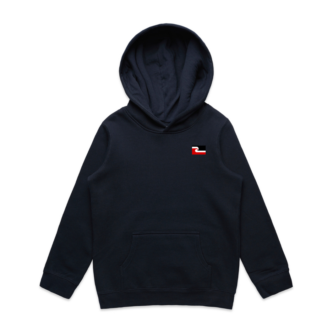 Māori Flag Kids Hood Jumper (Tinorangatiratanga)