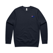 New Zealand Embroidered Flag Crewneck Jumper