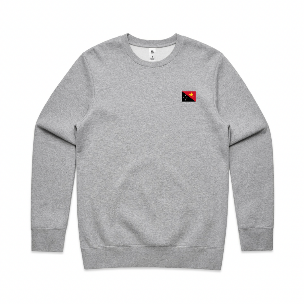 PNG Papua New Guinea Flag Crewneck Jumper