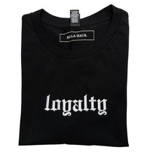 LOYALTY Embroidered Statement T-shirt