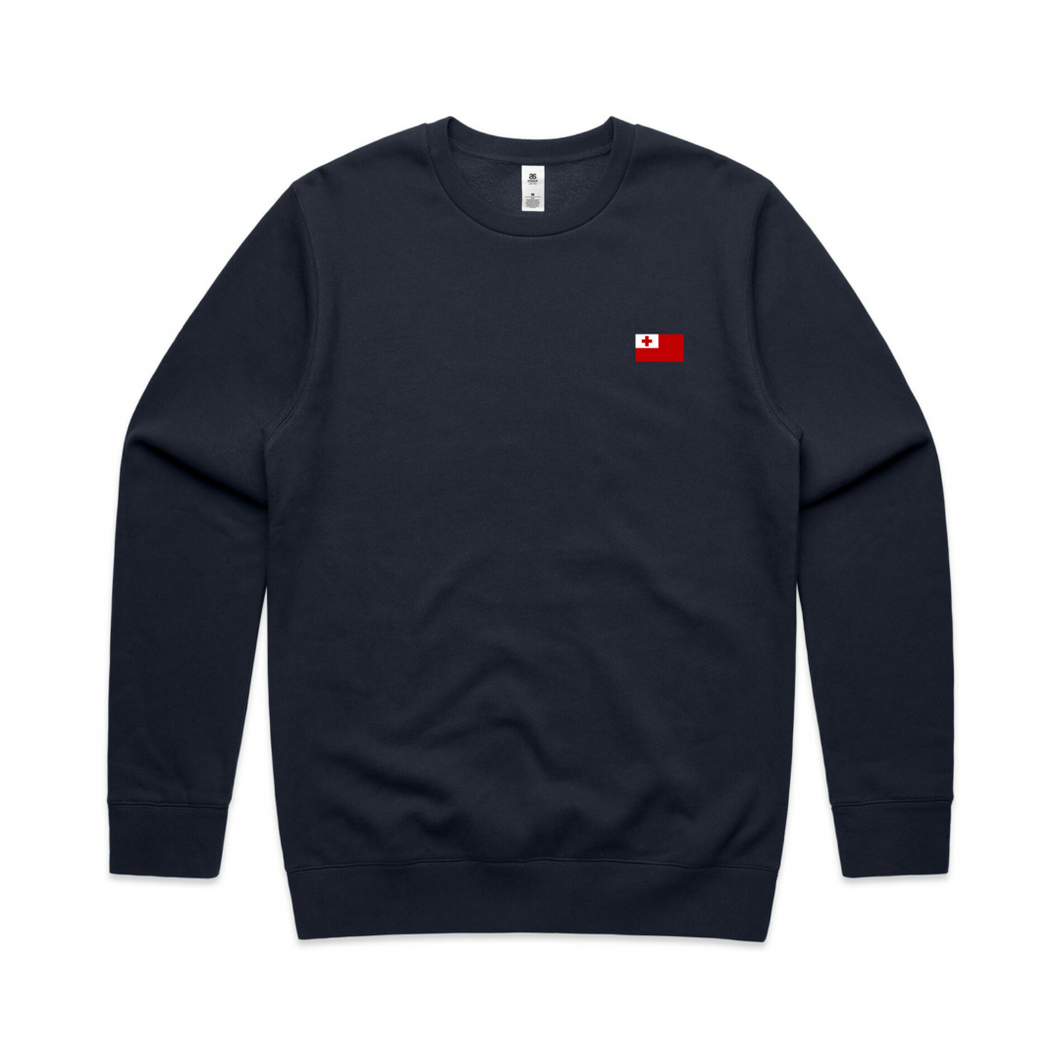 Tonga Flag Crewneck Jumper