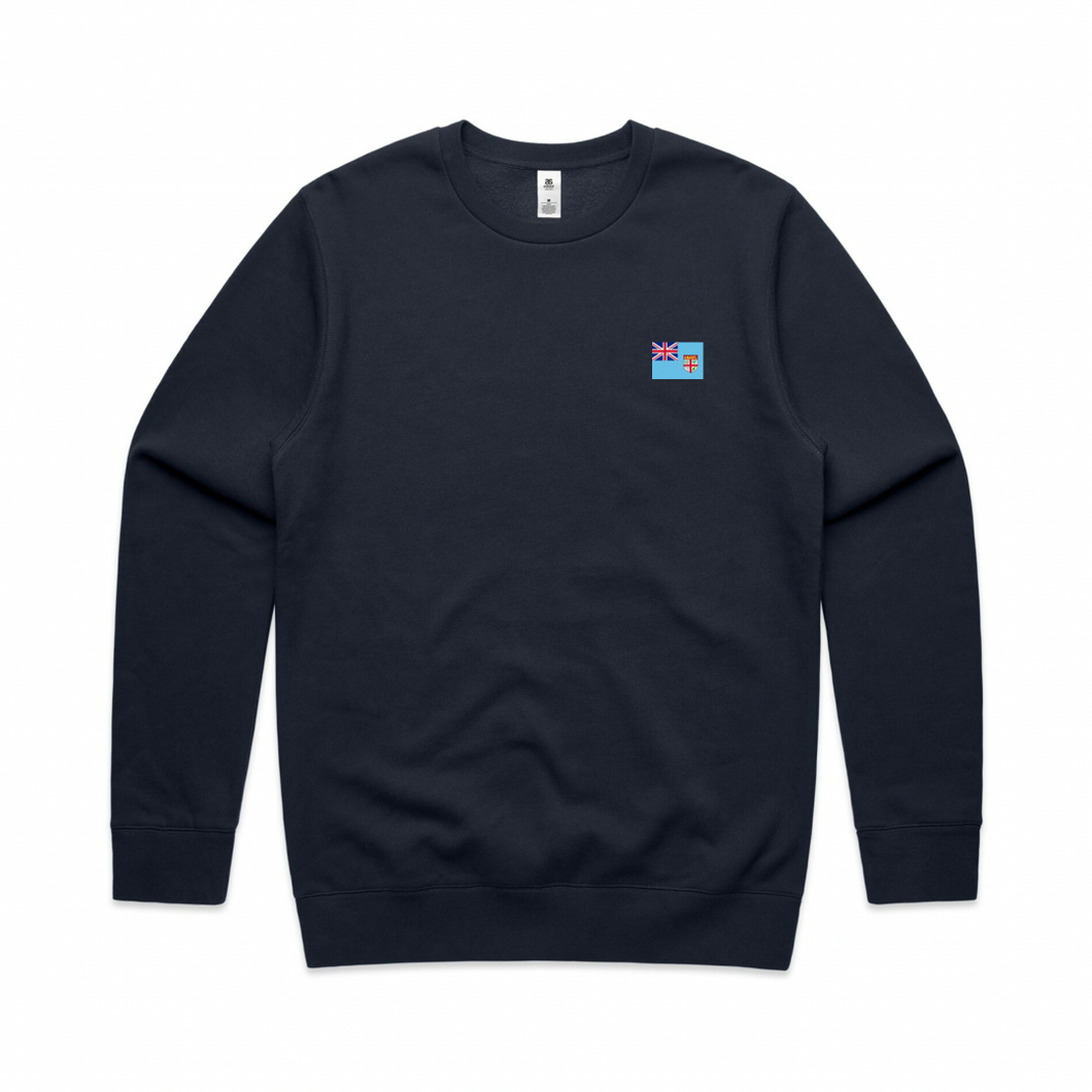 Fiji Flag Crewneck Jumper