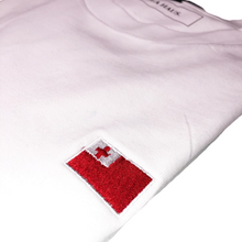 Tonga Flag T-shirt Embroidered